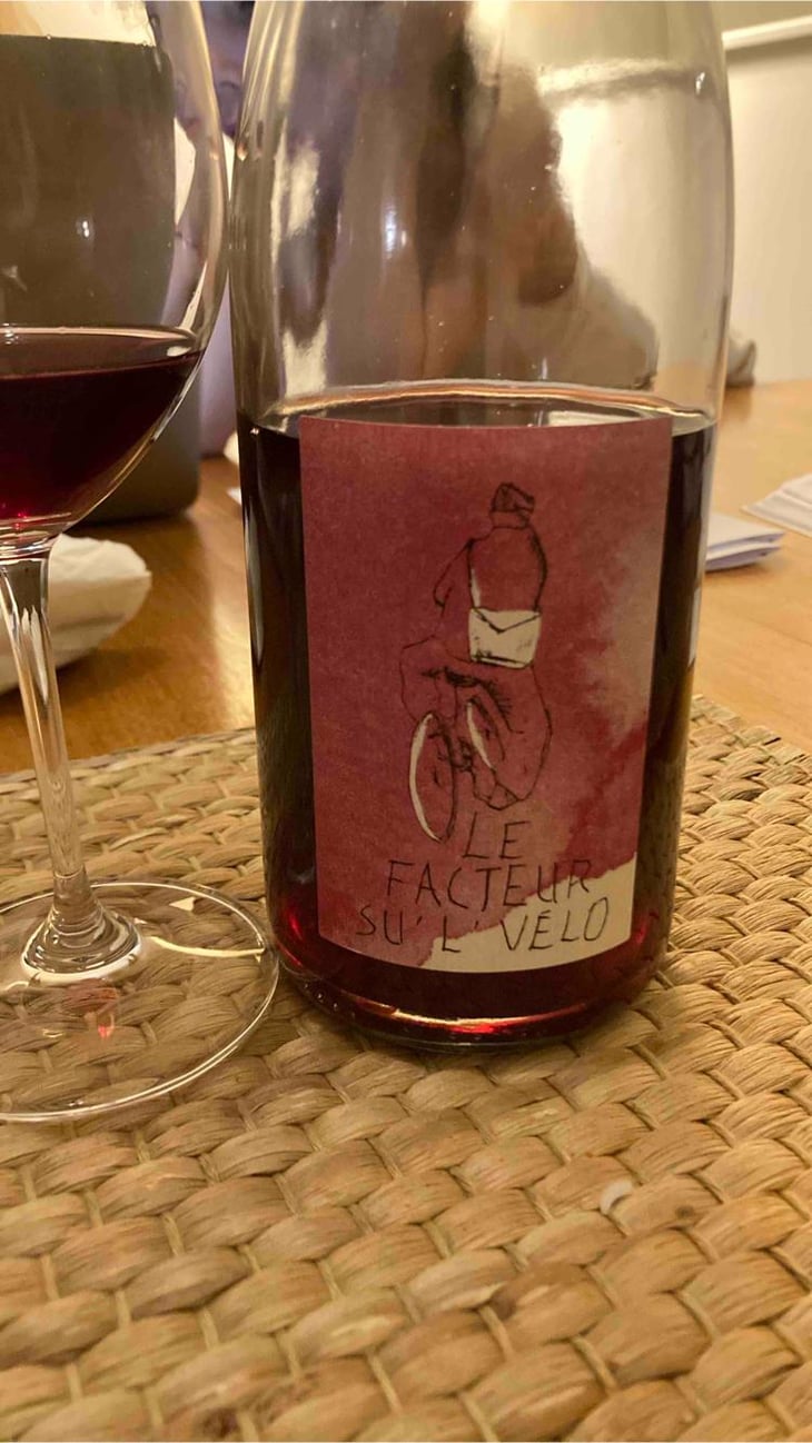 Le Facteur Su'l' Vélo (Rouge) - Le Facteur Sur Le Vélo - Fabien Brutout 