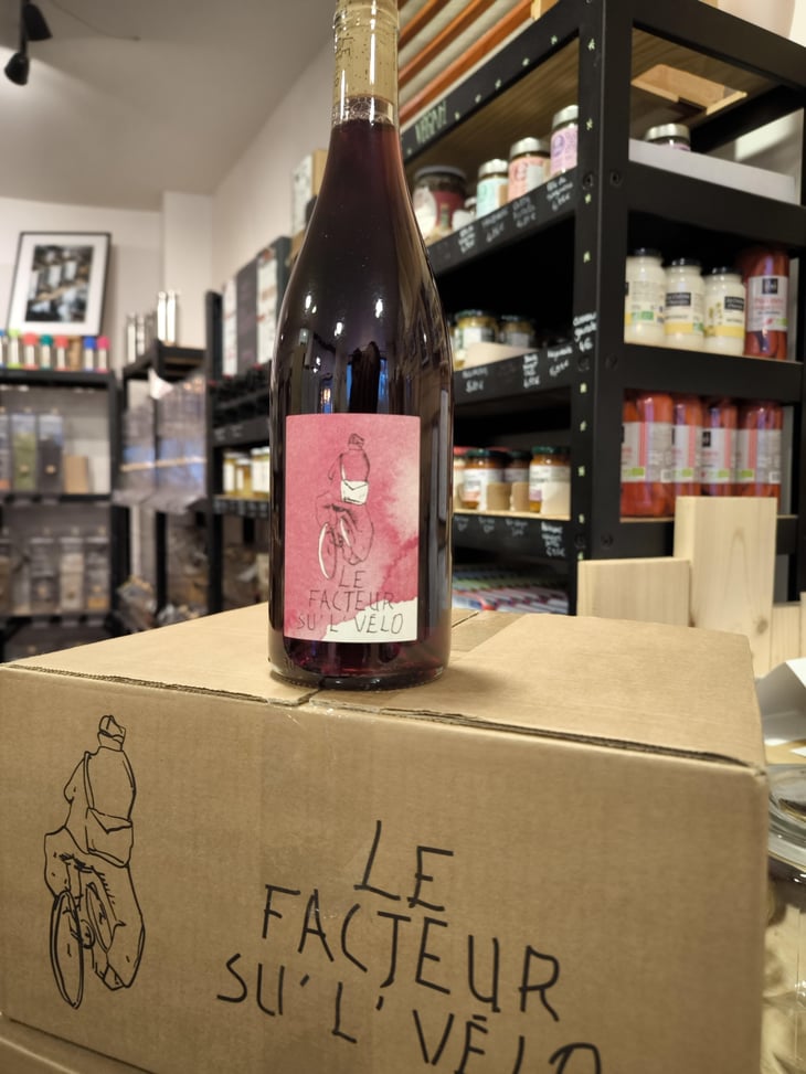 Le Facteur Su'l' Vélo (Rouge) - Le Facteur Sur Le Vélo - Fabien Brutout 