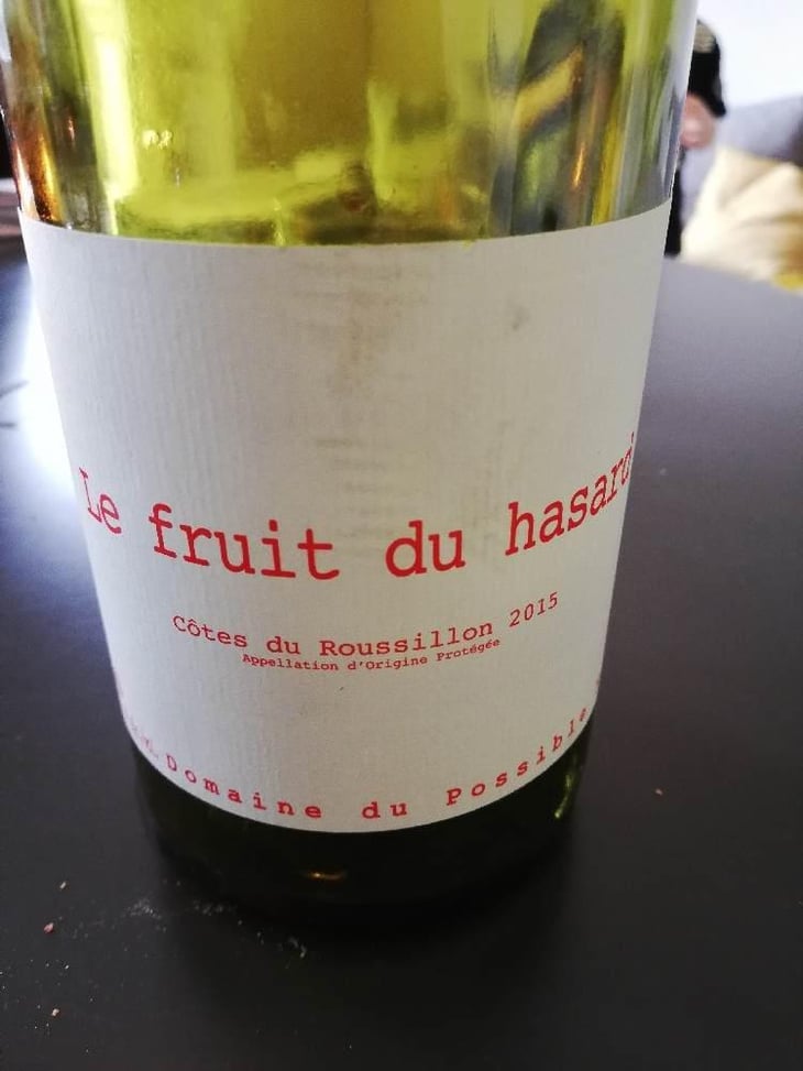 Le Fruit du Hasard - Domaine du Possible - Loïc Roure 