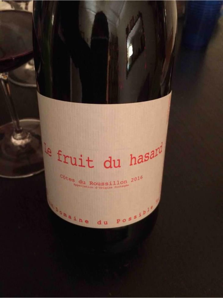 Le Fruit du Hasard - Domaine du Possible - Loïc Roure 