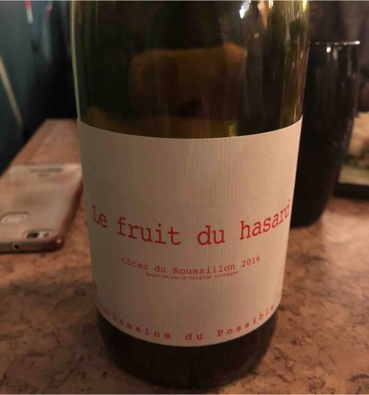 Le Fruit du Hasard - Domaine du Possible - Loïc Roure 