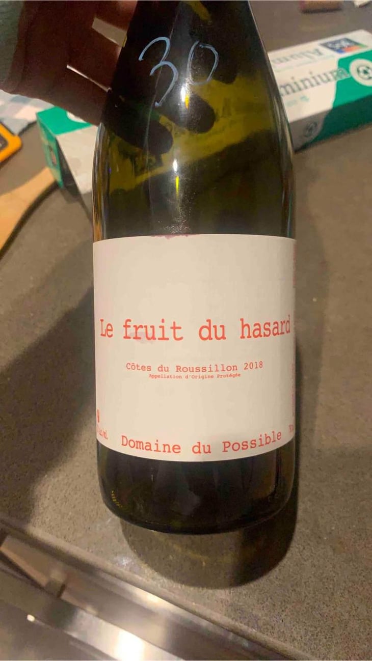 Le Fruit du Hasard - Domaine du Possible - Loïc Roure 