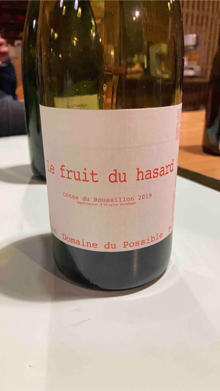 Le Fruit du Hasard - Domaine du Possible - Loïc Roure 
