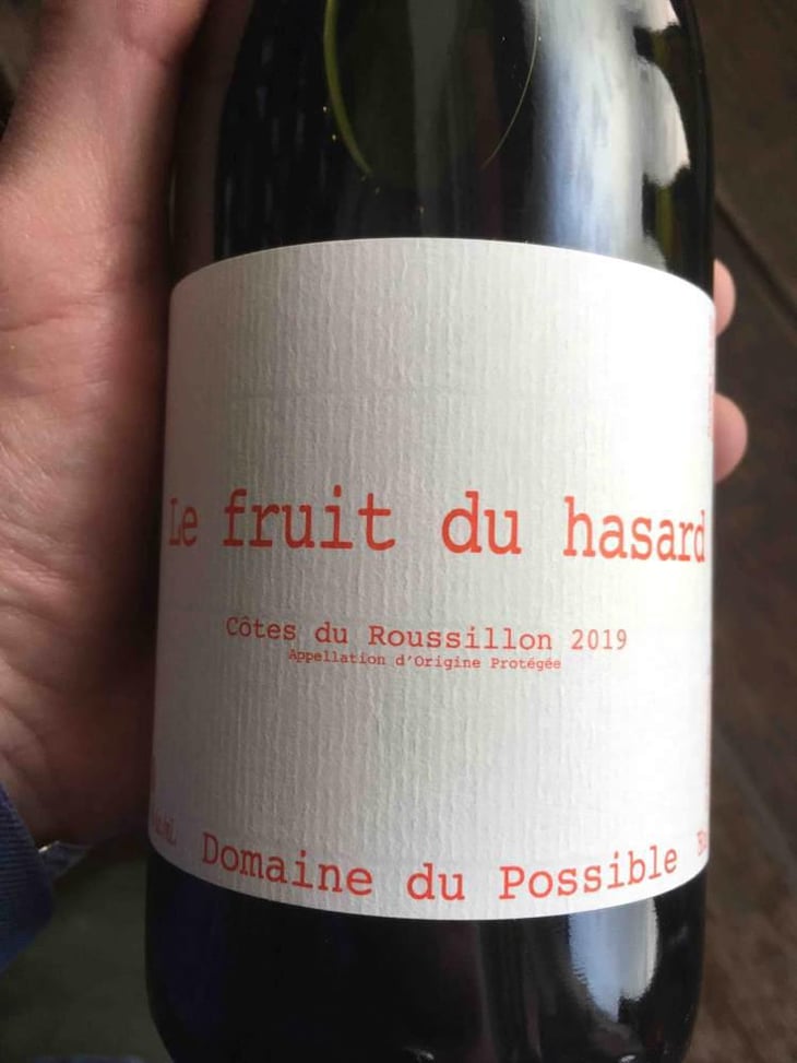 Le Fruit du Hasard - Domaine du Possible - Loïc Roure 