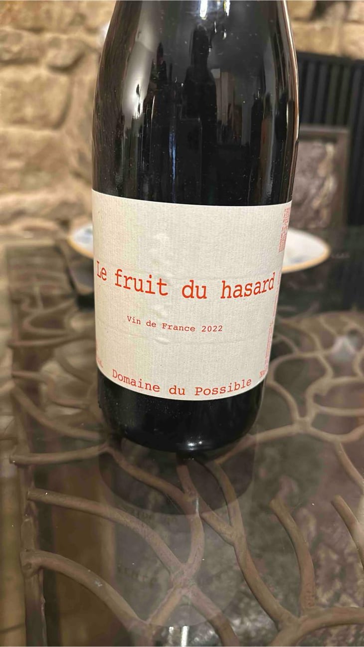 Le Fruit du Hasard - Domaine du Possible - Loïc Roure 