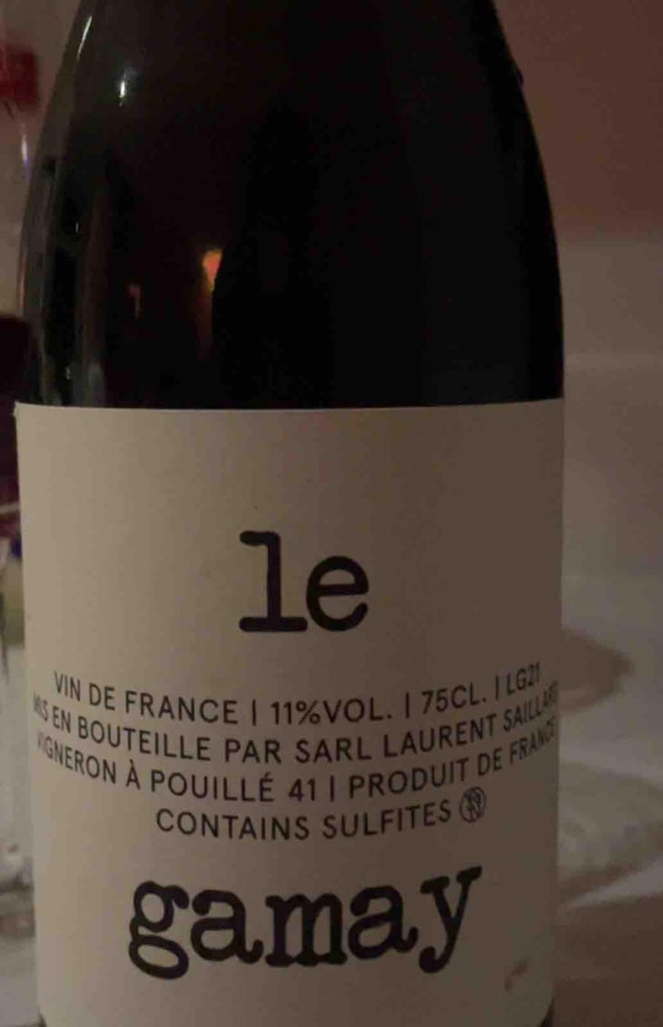 Le Gamay - Laurent Saillard - Laurent Saillard 