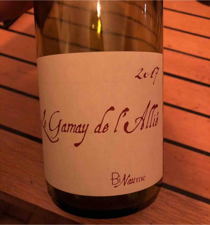 Le Gamay de L'Allié - Domaine Henri Naudin-Ferrand - Claire Naudin 