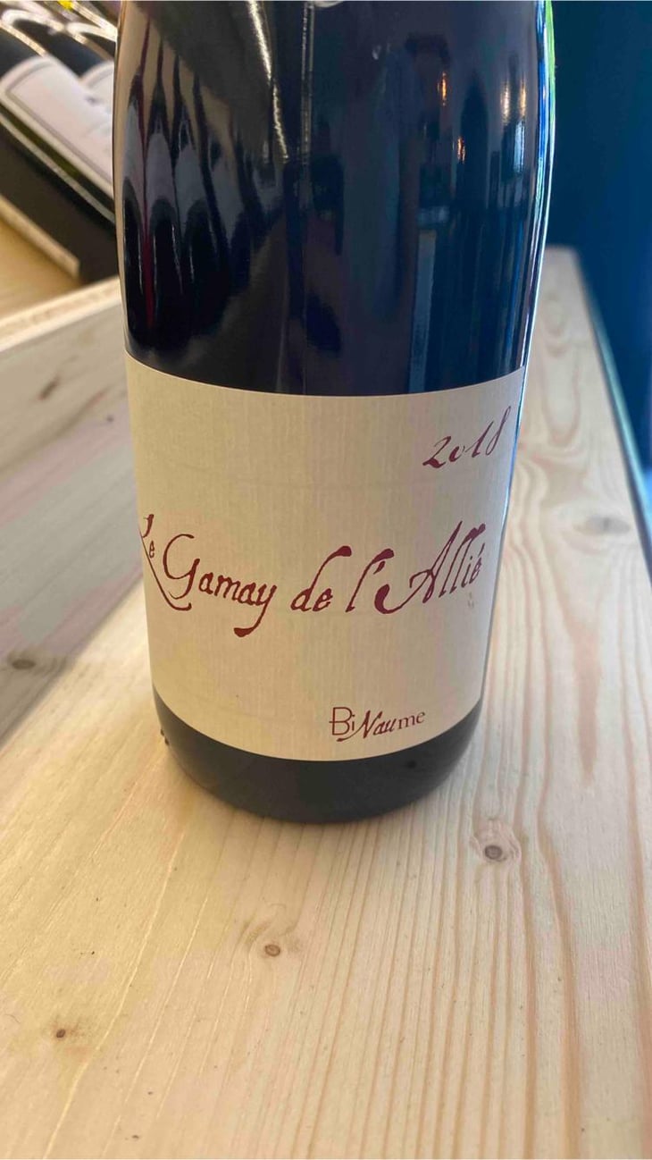 Le Gamay de L'Allié - Domaine Henri Naudin-Ferrand - Claire Naudin 