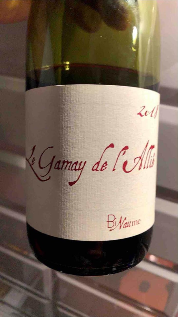 Le Gamay de L'Allié - Domaine Henri Naudin-Ferrand - Claire Naudin 