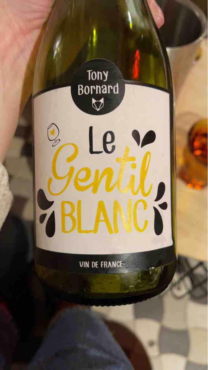 Le Gentil Blanc - Domaine Bornard - Tony Bornard 