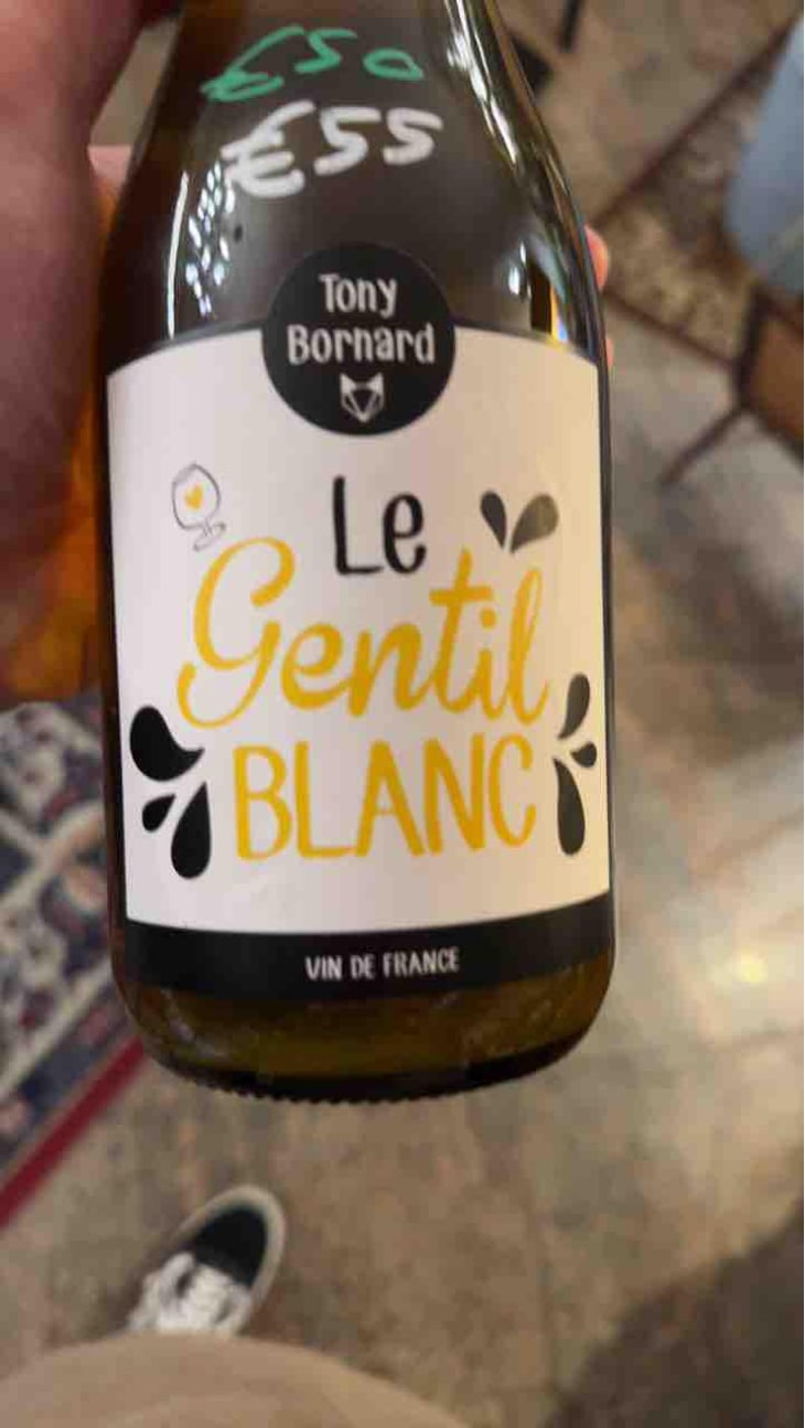 Le Gentil Blanc - Domaine Bornard - Tony Bornard 