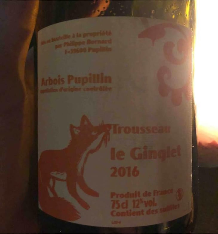 Le Ginglet - Domaine Bornard - Tony Bornard 