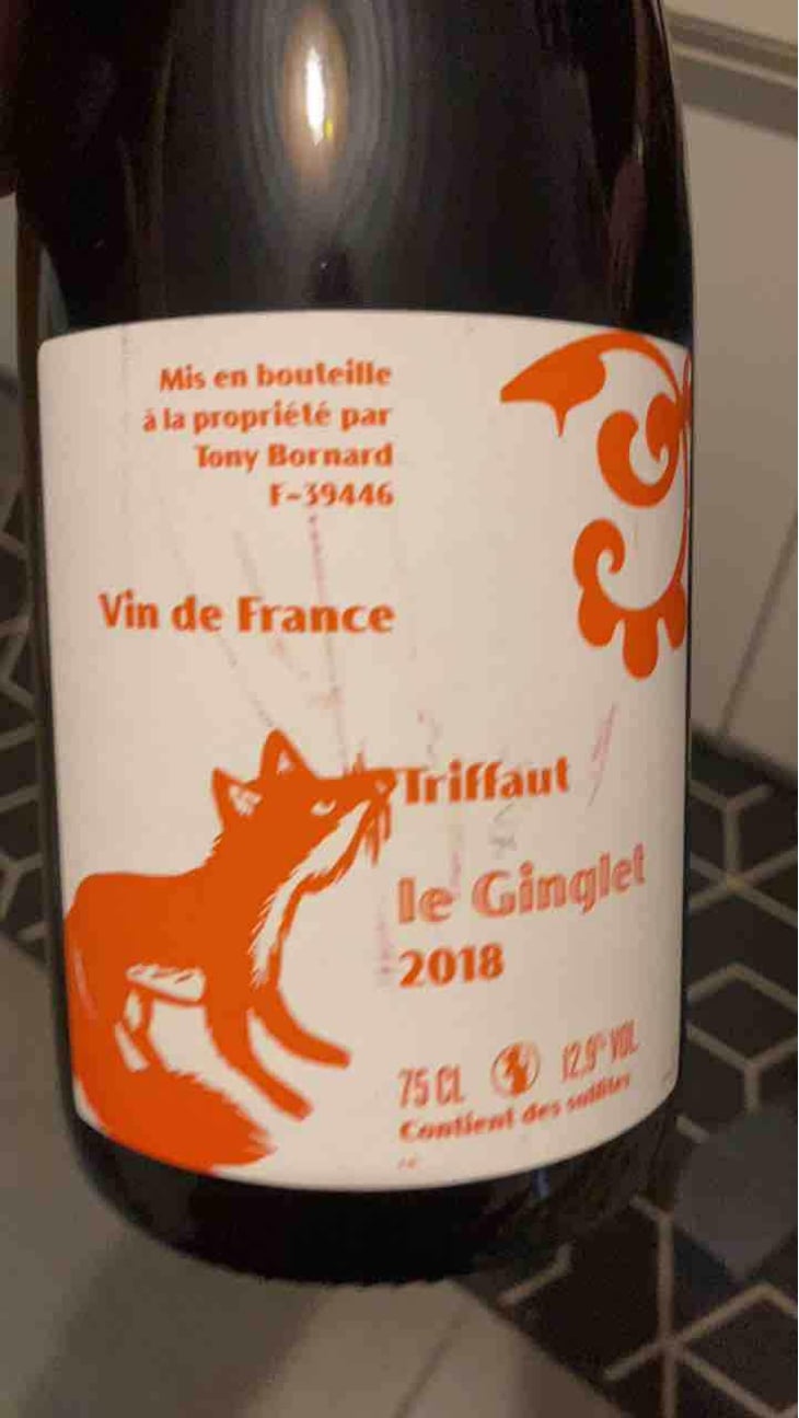 Le Ginglet - Domaine Bornard - Tony Bornard 