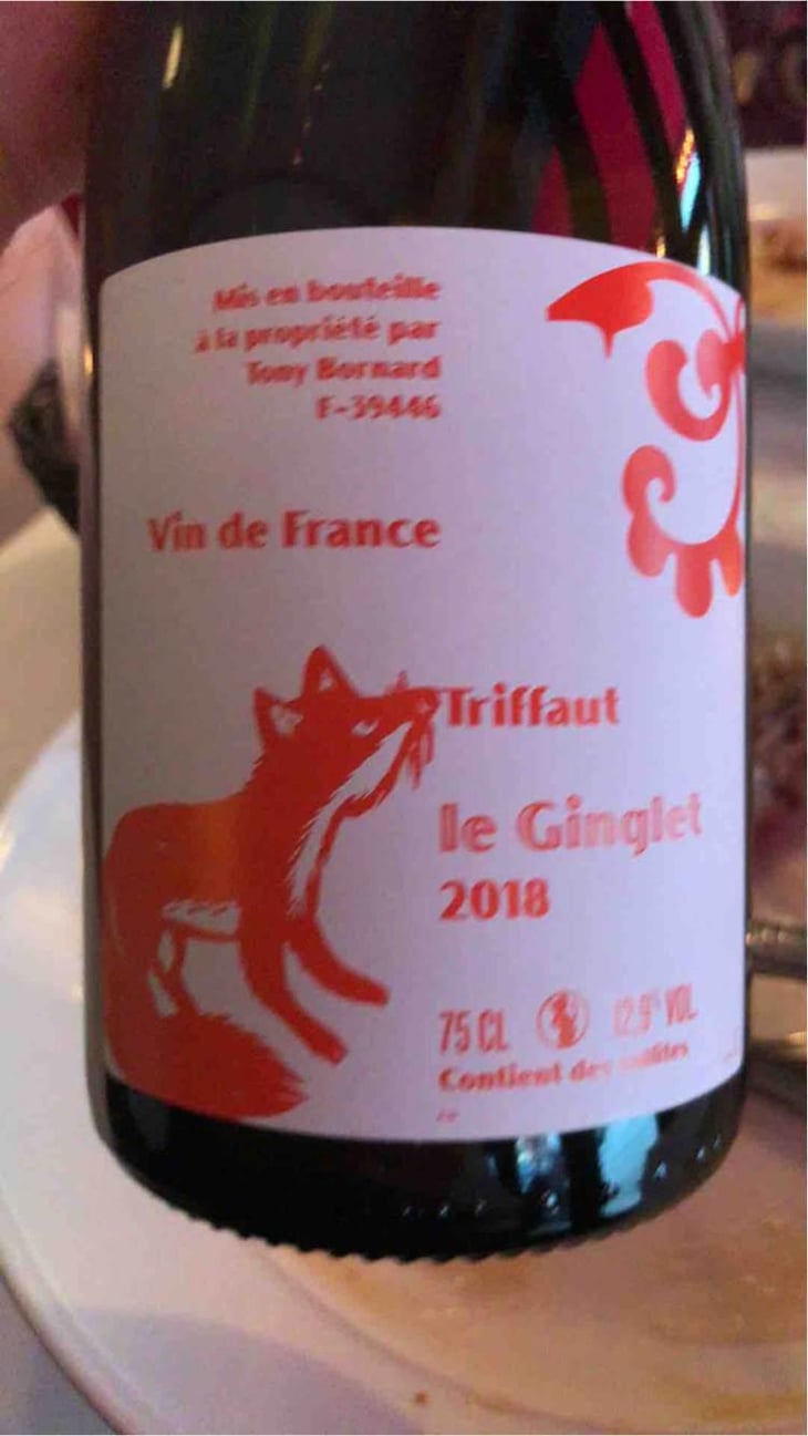 Le Ginglet - Domaine Bornard - Tony Bornard 
