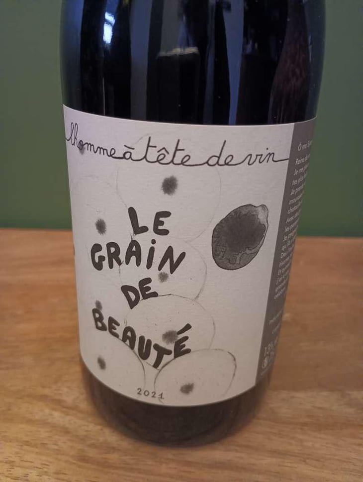 Le Grain De Beauté - L'Homme à Tête De Vin - Nicolas Caillaux -2020