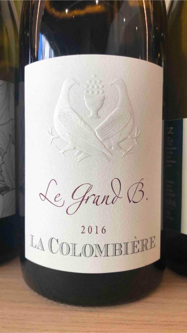 Le Grand B. (old label) - Château La Colombière - Diane & Philippe Cauvin 
