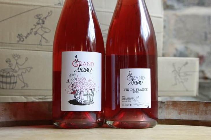 Le Grand Bain Rosé - France Gonzalvez - Savoie - France Gonzalvez 