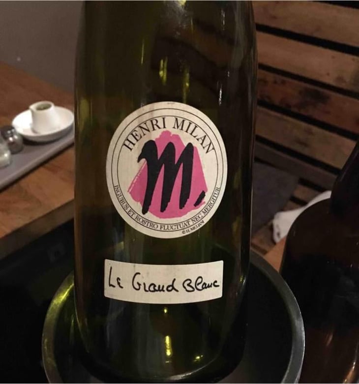 Le Grand Blanc - Domaine Milan - Emma, Théophile & Henri Milan 