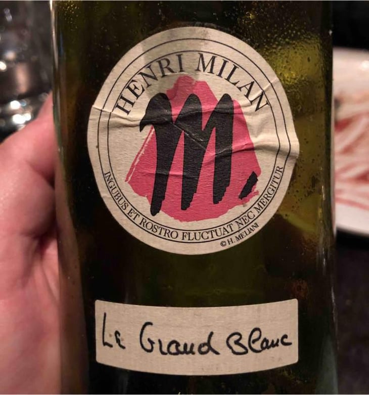 Le Grand Blanc - Domaine Milan - Emma, Théophile & Henri Milan 