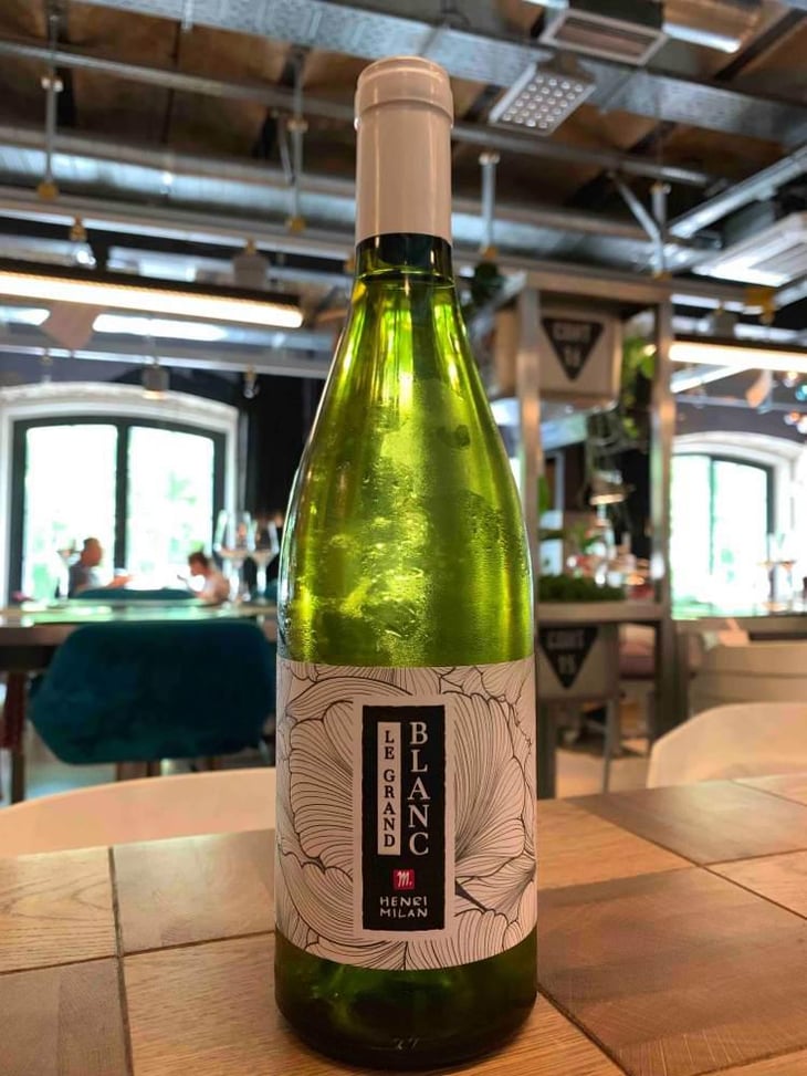 Le Grand Blanc - Domaine Milan - Emma, Théophile & Henri Milan 