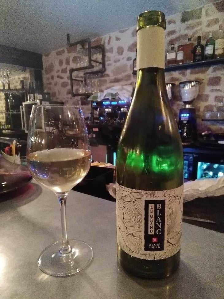 Le Grand Blanc - Domaine Milan - Emma, Théophile & Henri Milan 