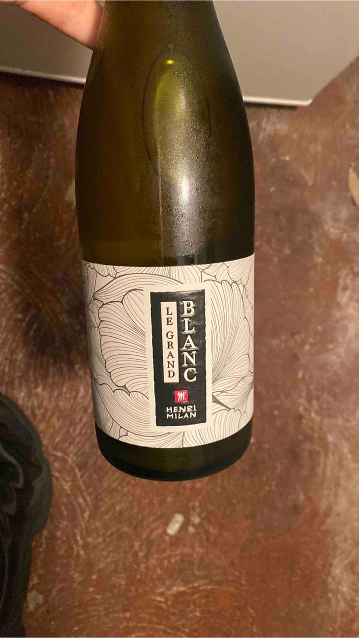 Le Grand Blanc - Domaine Milan - Emma, Théophile & Henri Milan 