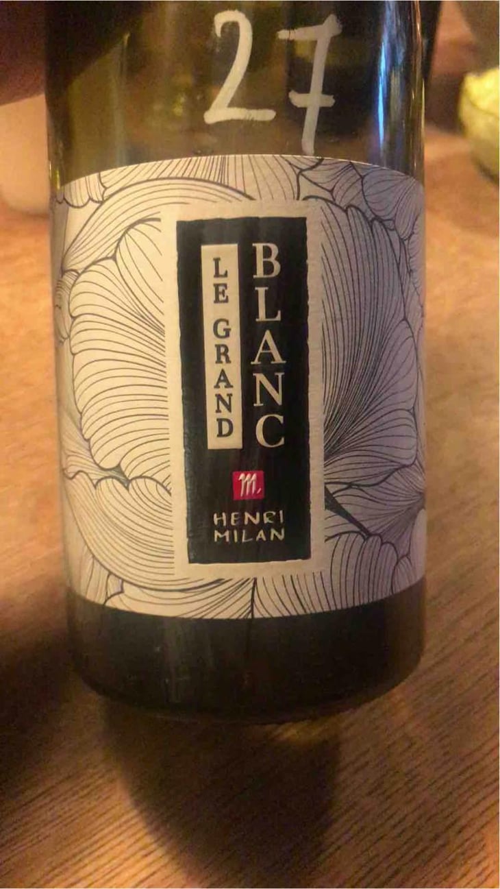 Le Grand Blanc - Domaine Milan - Emma, Théophile & Henri Milan 