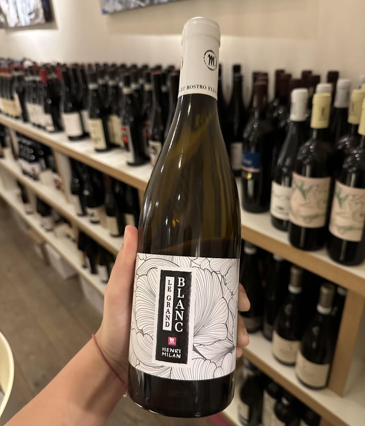 Le Grand Blanc - Domaine Milan - Emma, Théophile & Henri Milan 