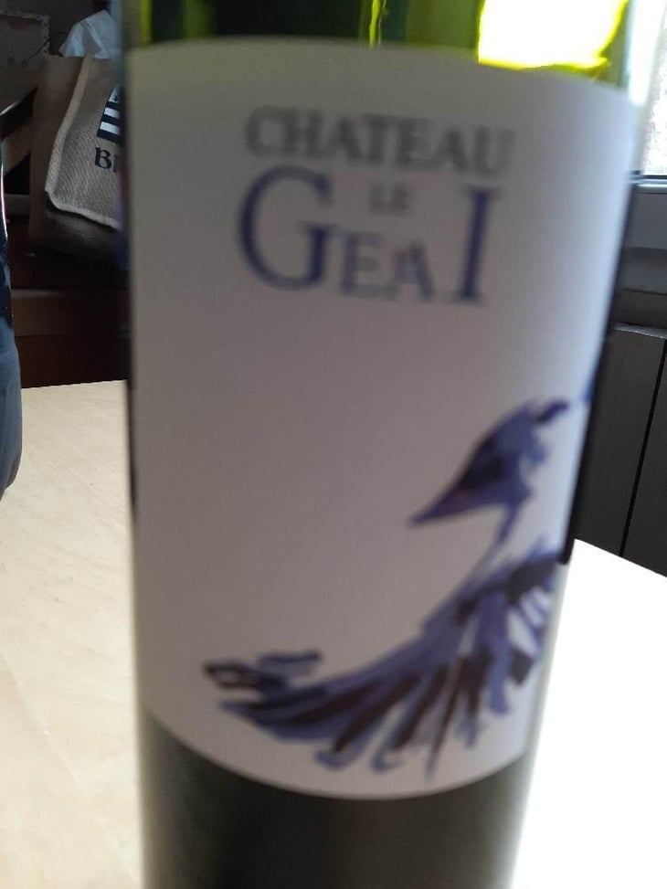 Le Grand G - Château Le Geai - Henri Duporge 