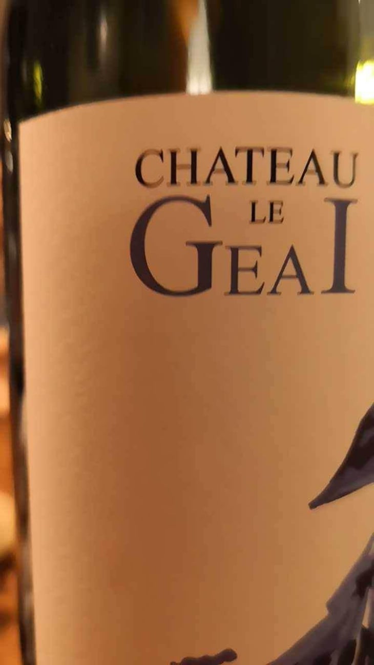 Le Grand G - Château Le Geai - Henri Duporge 