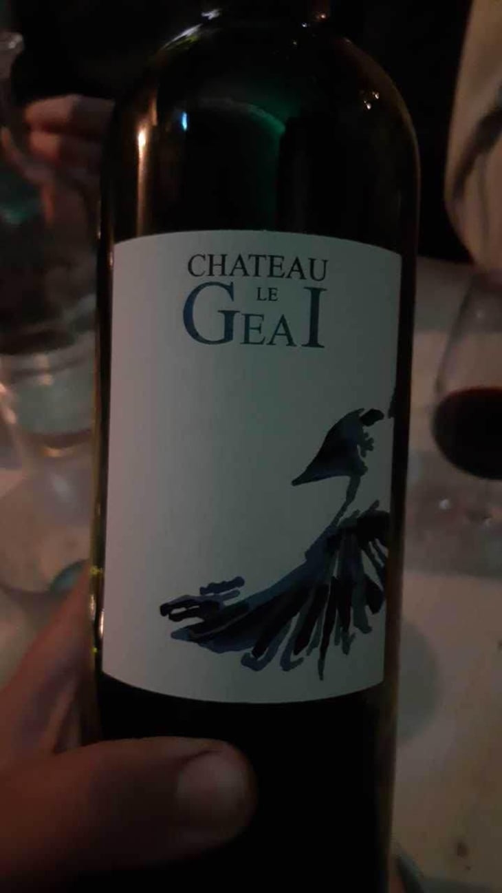 Le Grand G - Château Le Geai - Henri Duporge 