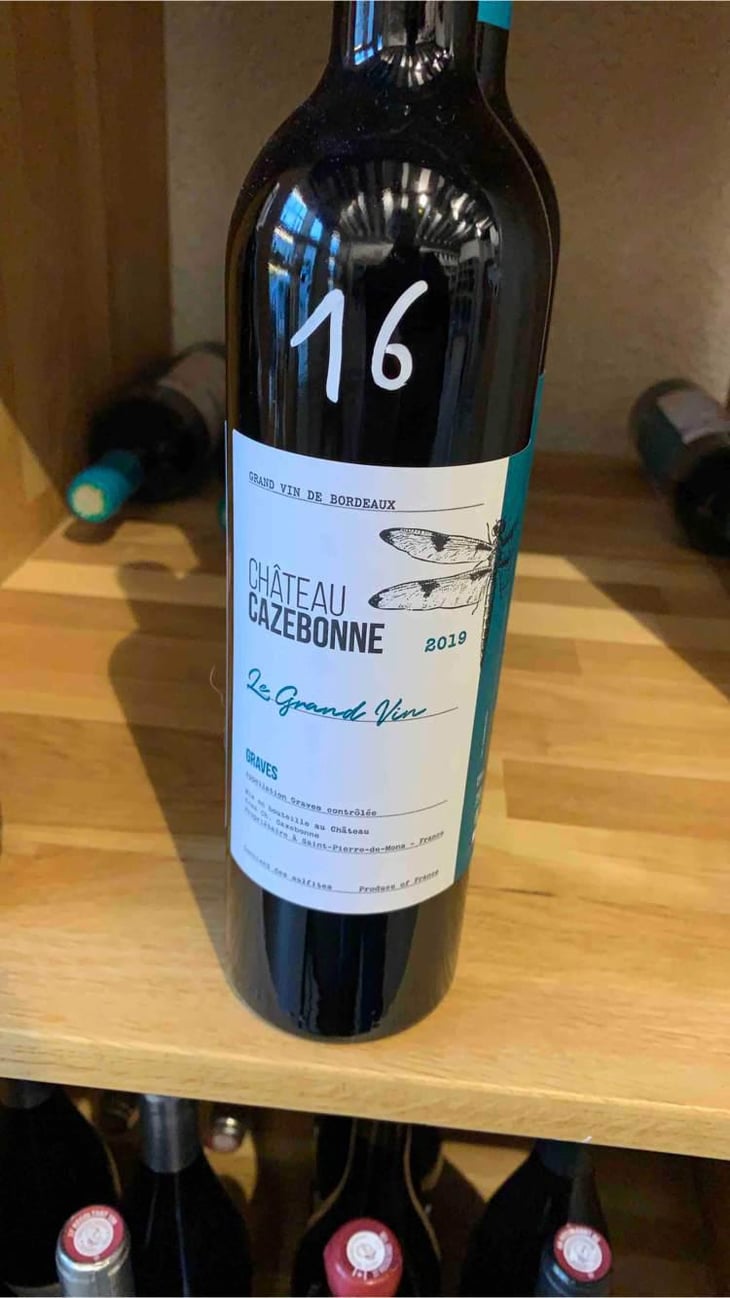 Le Grand Vin Rouge - Château Cazebonne - Jean-Baptiste Duquesne 