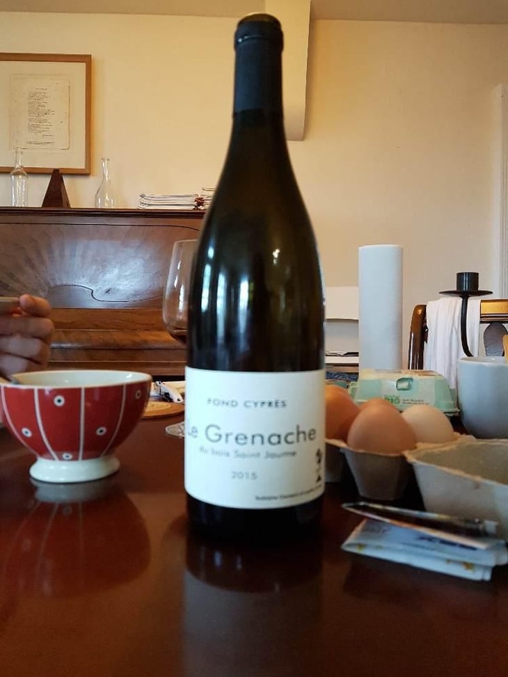 Le Grenache du Bois Saint-Jaume - Fond Cyprès - Rodolphe Gianesini & Laetitia Ourliac 