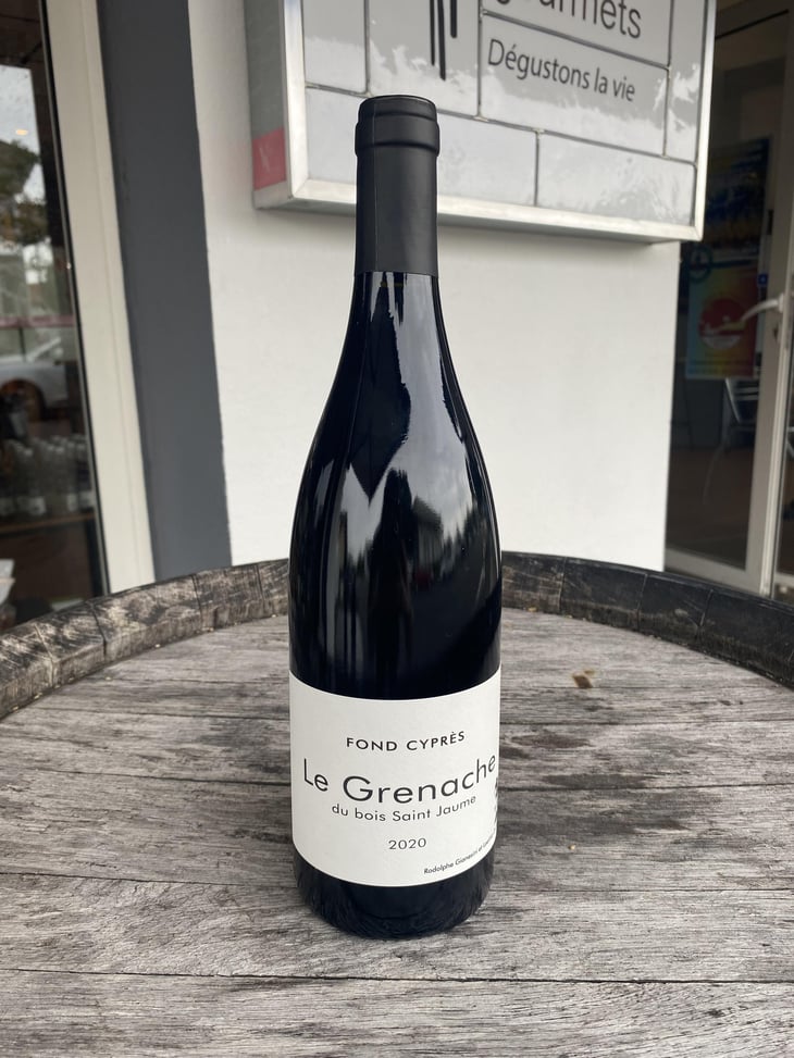 Le Grenache du Bois Saint-Jaume - Fond Cyprès - Rodolphe Gianesini & Laetitia Ourliac 