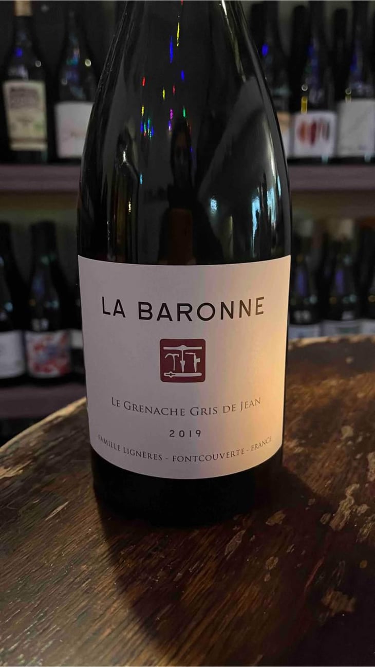 Le Grenache Gris de Jean - Château la Baronne - Famille Lignères 