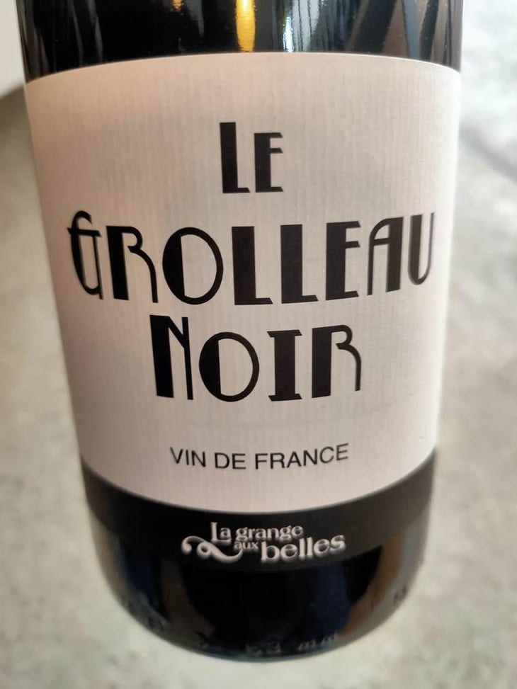 Le Grolleau noir - La Grange aux Belles - Marc Houtin, Julien Bresteau et Gérald Peau 