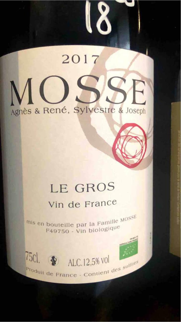 Le Gros - Domaine Mosse - Sylvestre & Joseph Mosse 