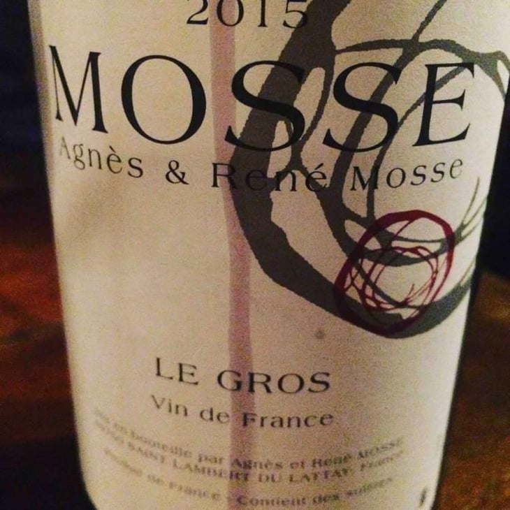 Le Gros - Domaine Mosse - Sylvestre & Joseph Mosse 