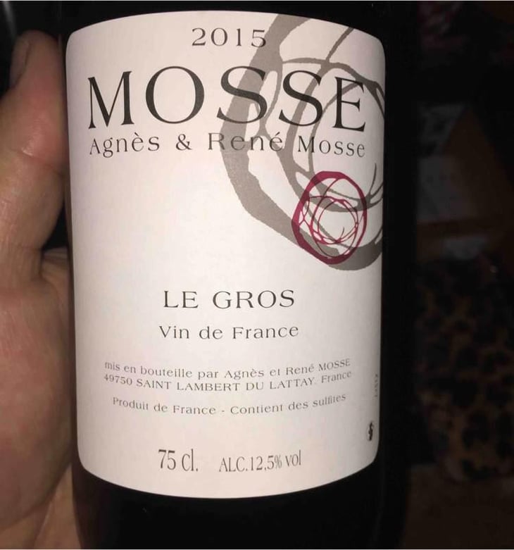 Le Gros - Domaine Mosse - Sylvestre & Joseph Mosse 