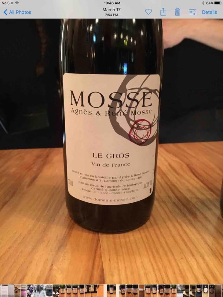 Le Gros - Domaine Mosse - Sylvestre & Joseph Mosse 