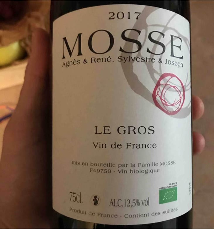 Le Gros - Domaine Mosse - Sylvestre & Joseph Mosse 
