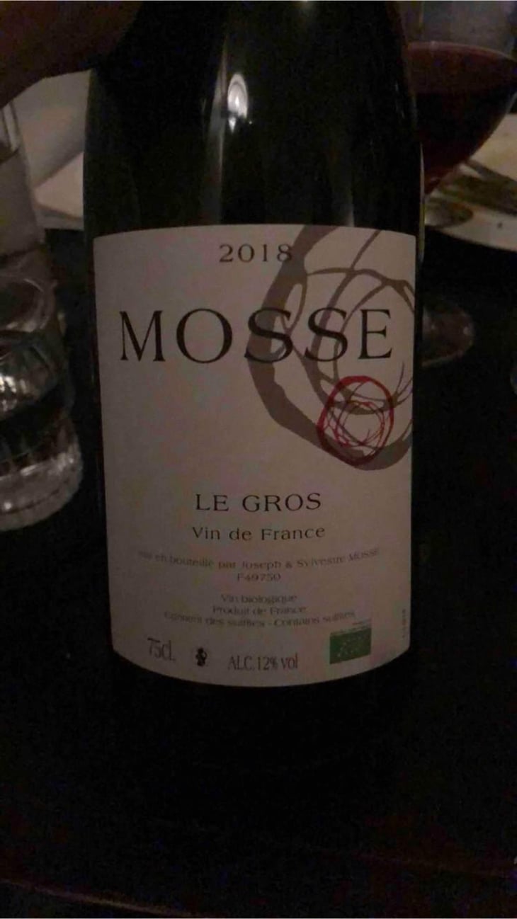 Le Gros - Domaine Mosse - Sylvestre & Joseph Mosse 