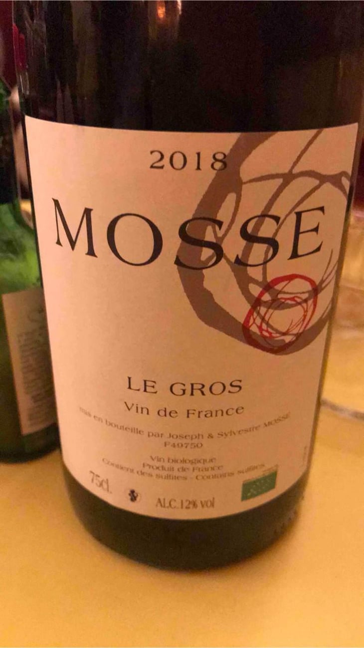 Le Gros - Domaine Mosse - Sylvestre & Joseph Mosse 