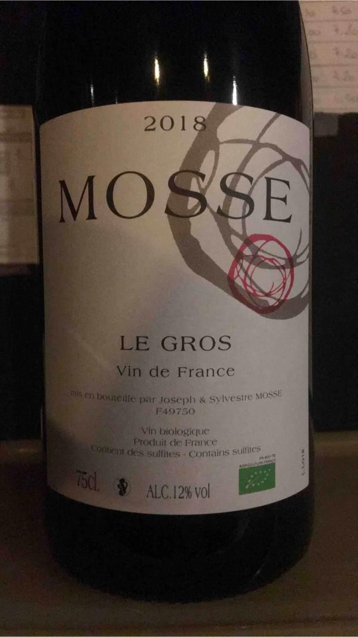Le Gros - Domaine Mosse - Sylvestre & Joseph Mosse 