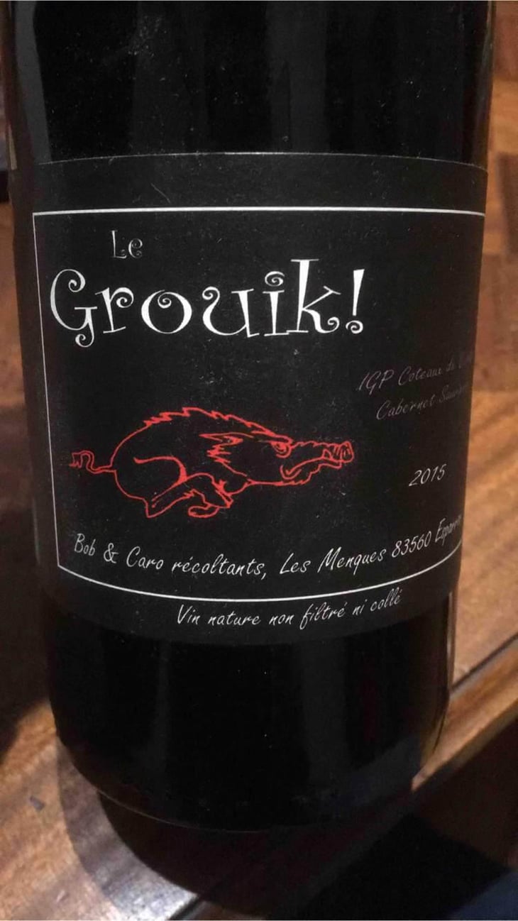 Le Grouik - Domaine Bob et Caro - Jean-Paul B. 