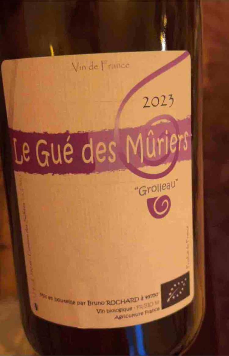 Le Gué des Mûriers - Domaine de Mirebeau - Bruno Rochard 