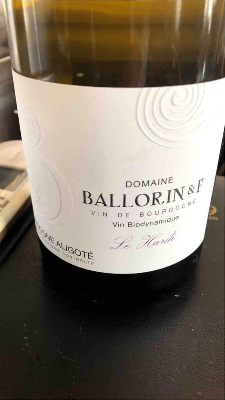 Le Hardi - Domaine Ballorin - Gilles Ballorin 