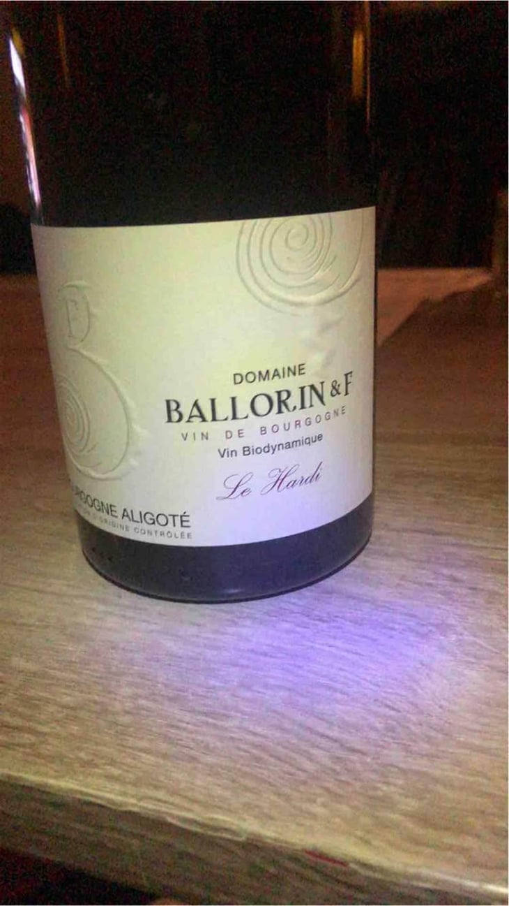 Le Hardi - Domaine Ballorin - Gilles Ballorin 