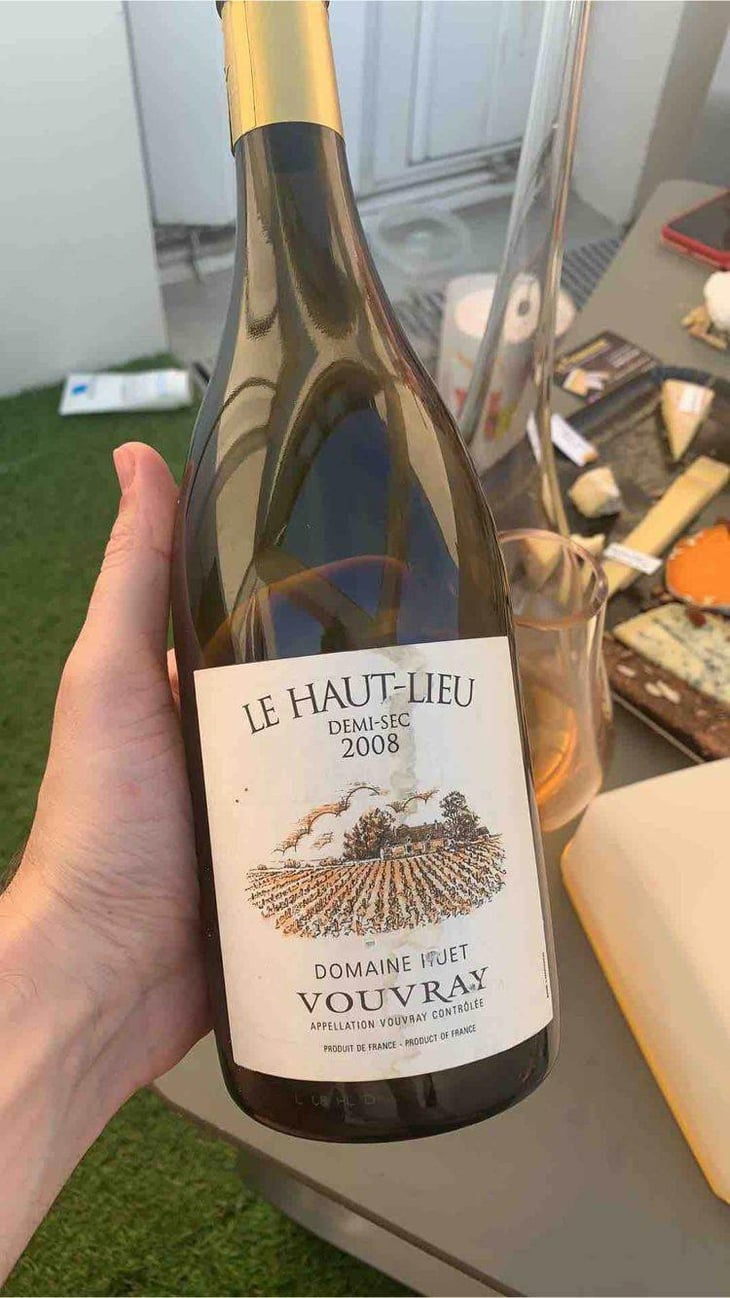 Le Haut-Lieu Demi Sec - Domaine Huet - Benjamin Joliveau 