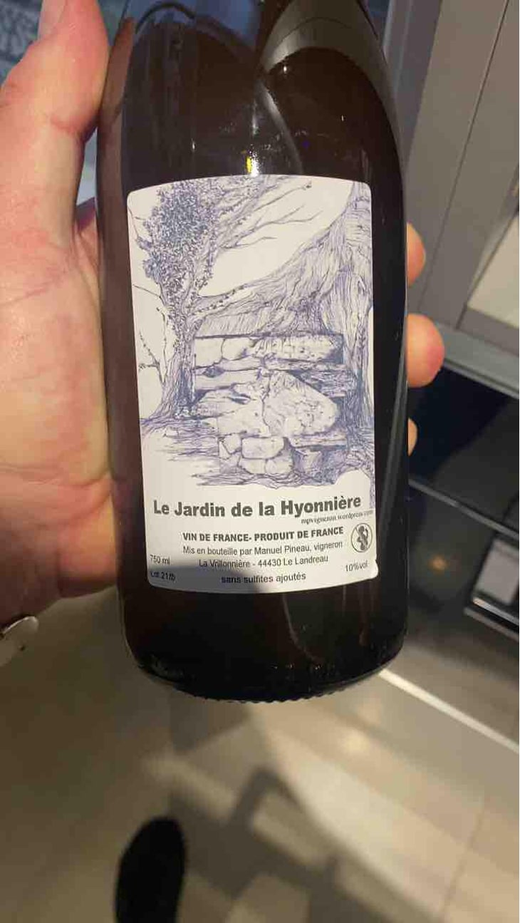 Le jardin de la Hyonnière (Folle Blanche Macération) - Manuel Pineau - Manuel Pineau (CLOSED in 2021) 